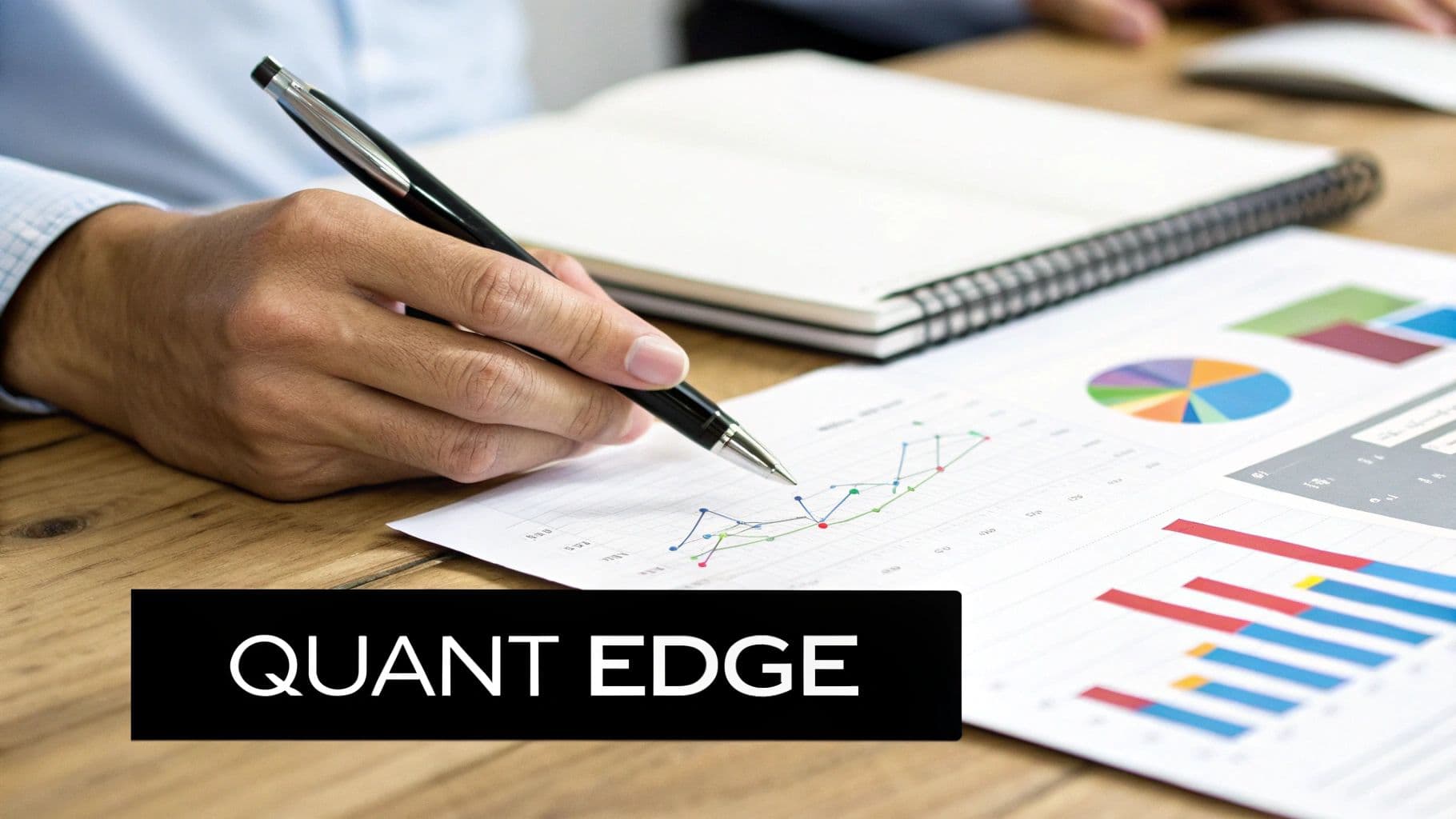 Two professionals engaged in a focused mock interview, with one taking notes while the other presents a solution.