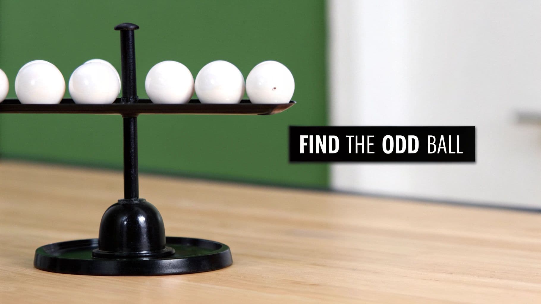 The Weighing Balls Problem