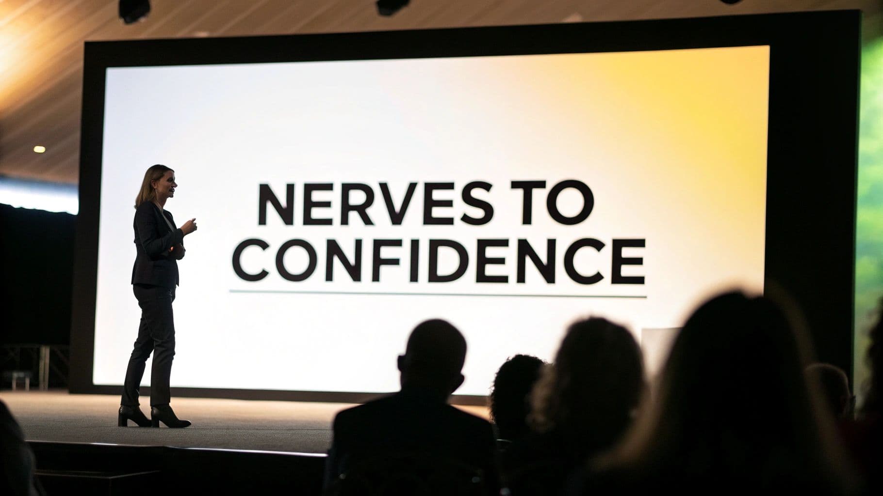 overcoming fear of public speaking: nerves to confidence